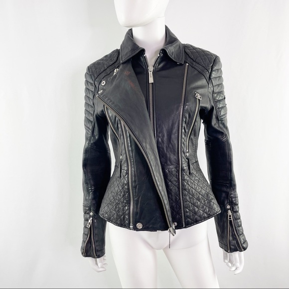 Leather Motorcycle Jacket 